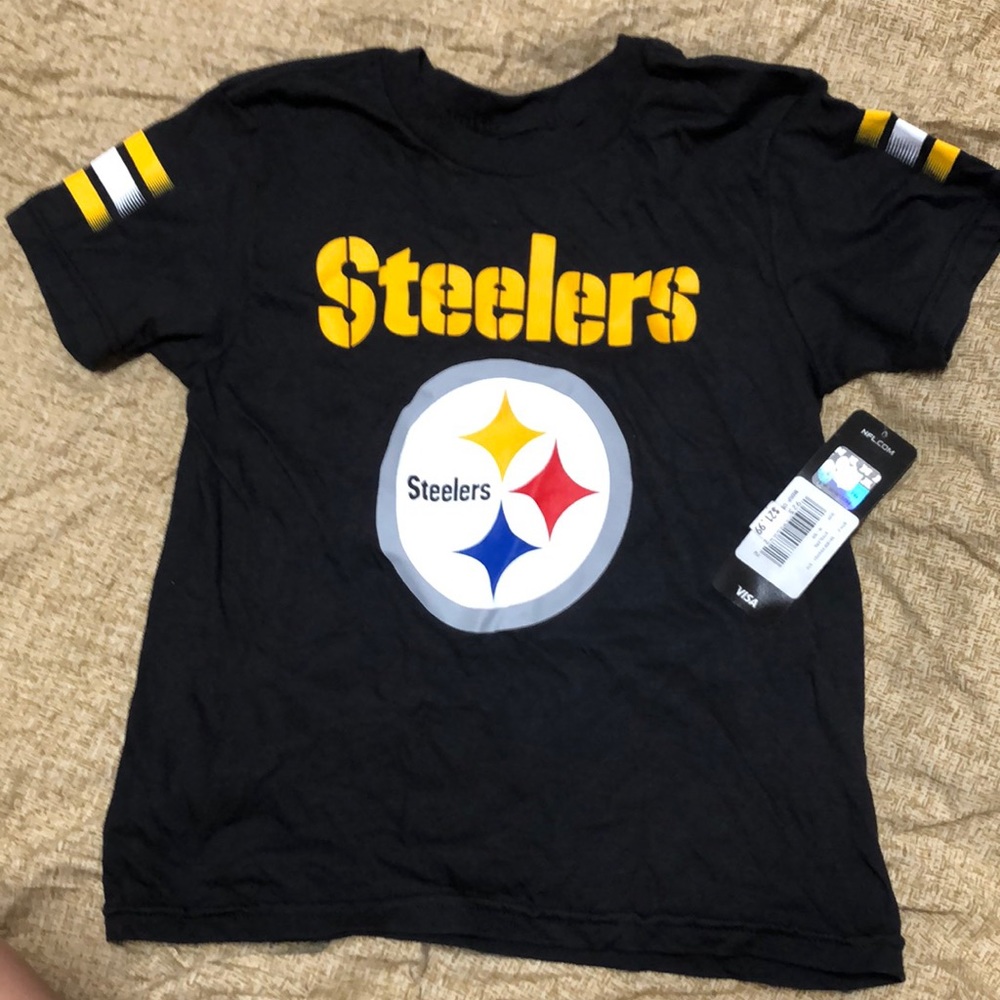 BN Boys 5-6 Steelers Shirt